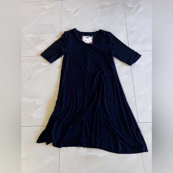 Anthropologie‎ Cupio Dress Women's XS black Casual Stretchy Pullover lightweight - Picture 15 of 16